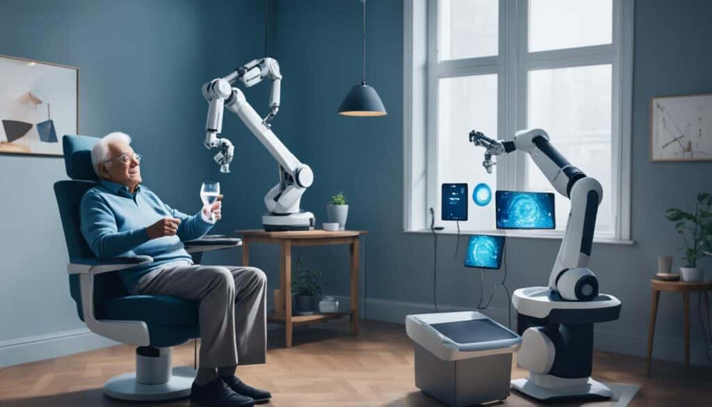 AI applications in elderly care