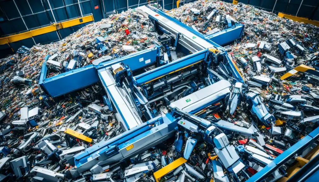 AI-powered recycling