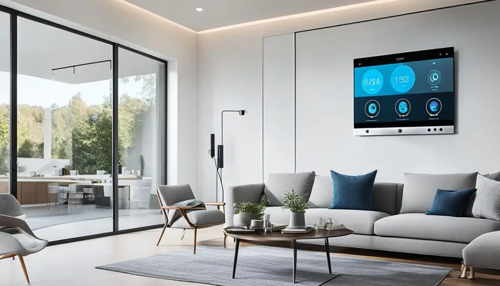 AI integration in a modern smart home